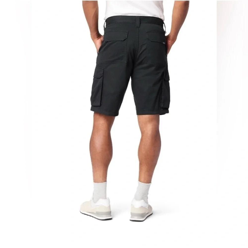 Men's Black Cargo Shorts